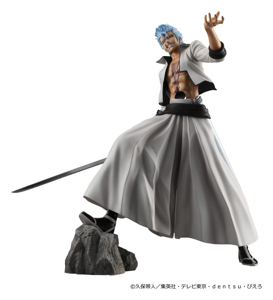 Bleach figurine PVC G.E.M. Series Grimmjow Jaegerjaquez 25 cm (Repeat)