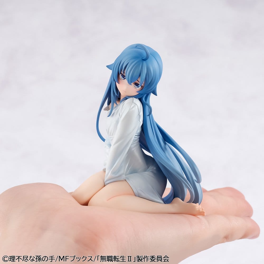Mushoku Tensei Jobless Reincarnation statuette PVC Melty Princess Roxy Peeping Ver. Palm Size 9 cm