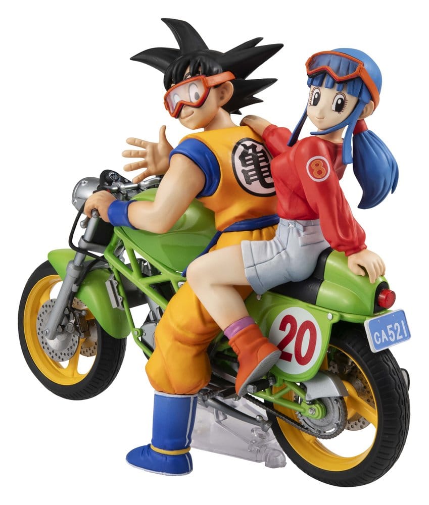 Dragon Ball Z figurine PVC Desktop Real McCoy 05 Son Goku & Chichi Limited Repeat Ver. 15 cm