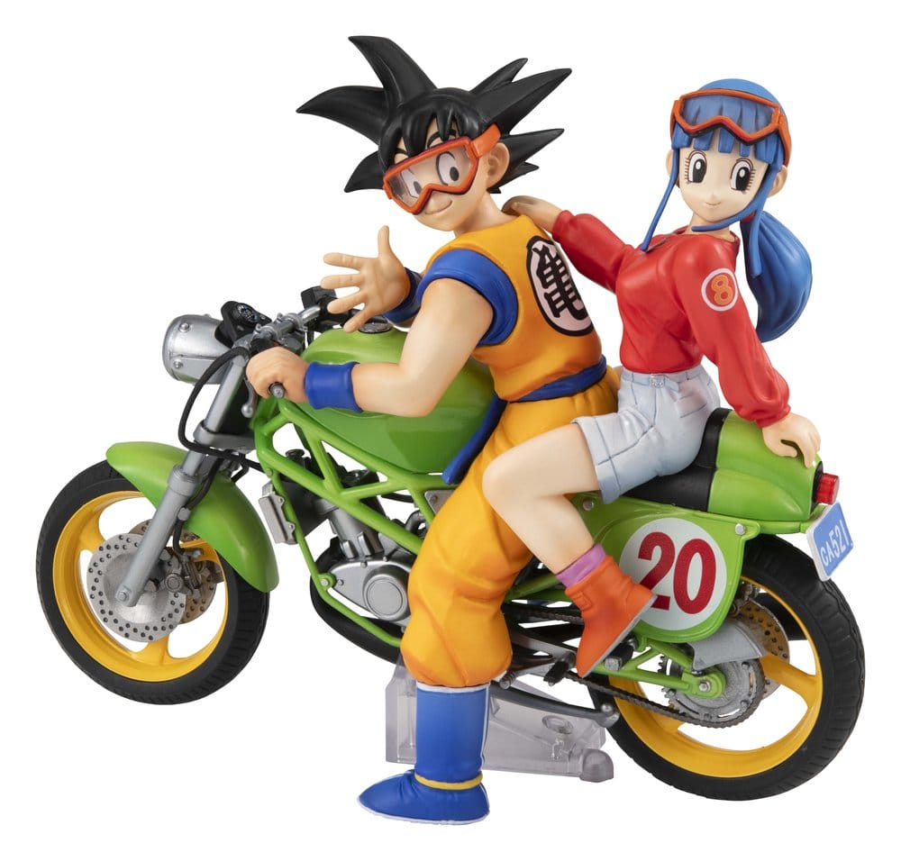 Dragon Ball Z figurine PVC Desktop Real McCoy 05 Son Goku & Chichi Limited Repeat Ver. 15 cm