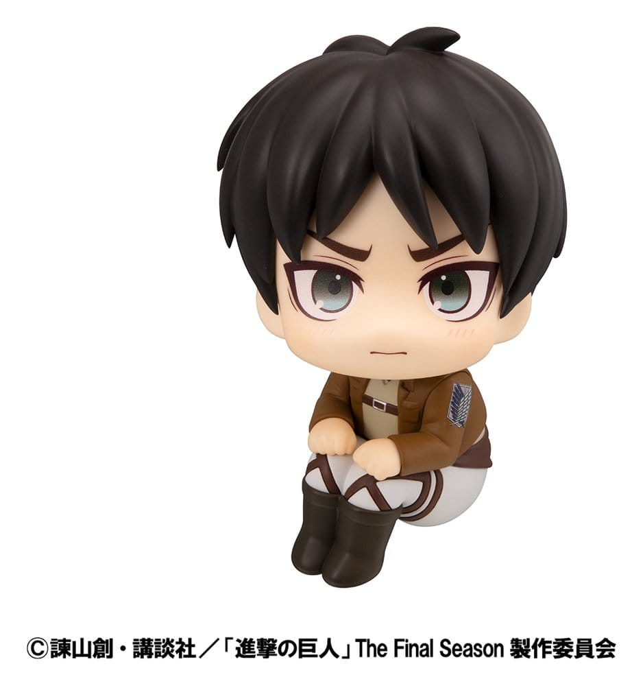 Attack on Titan Lookup figurine PVC Eren Jaeger Grumpy Ver. 11 cm