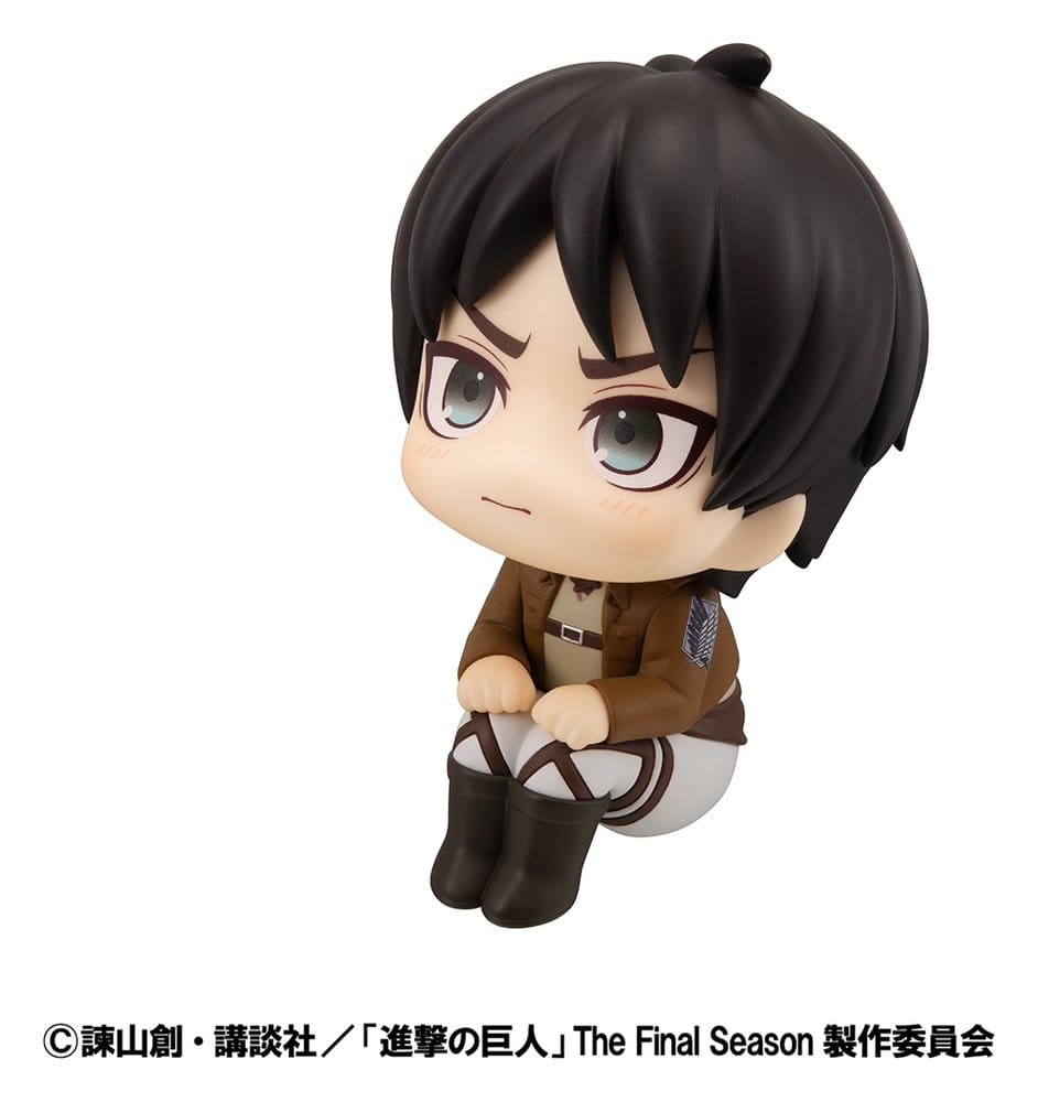Attack on Titan Lookup figurine PVC Eren Jaeger Grumpy Ver. 11 cm