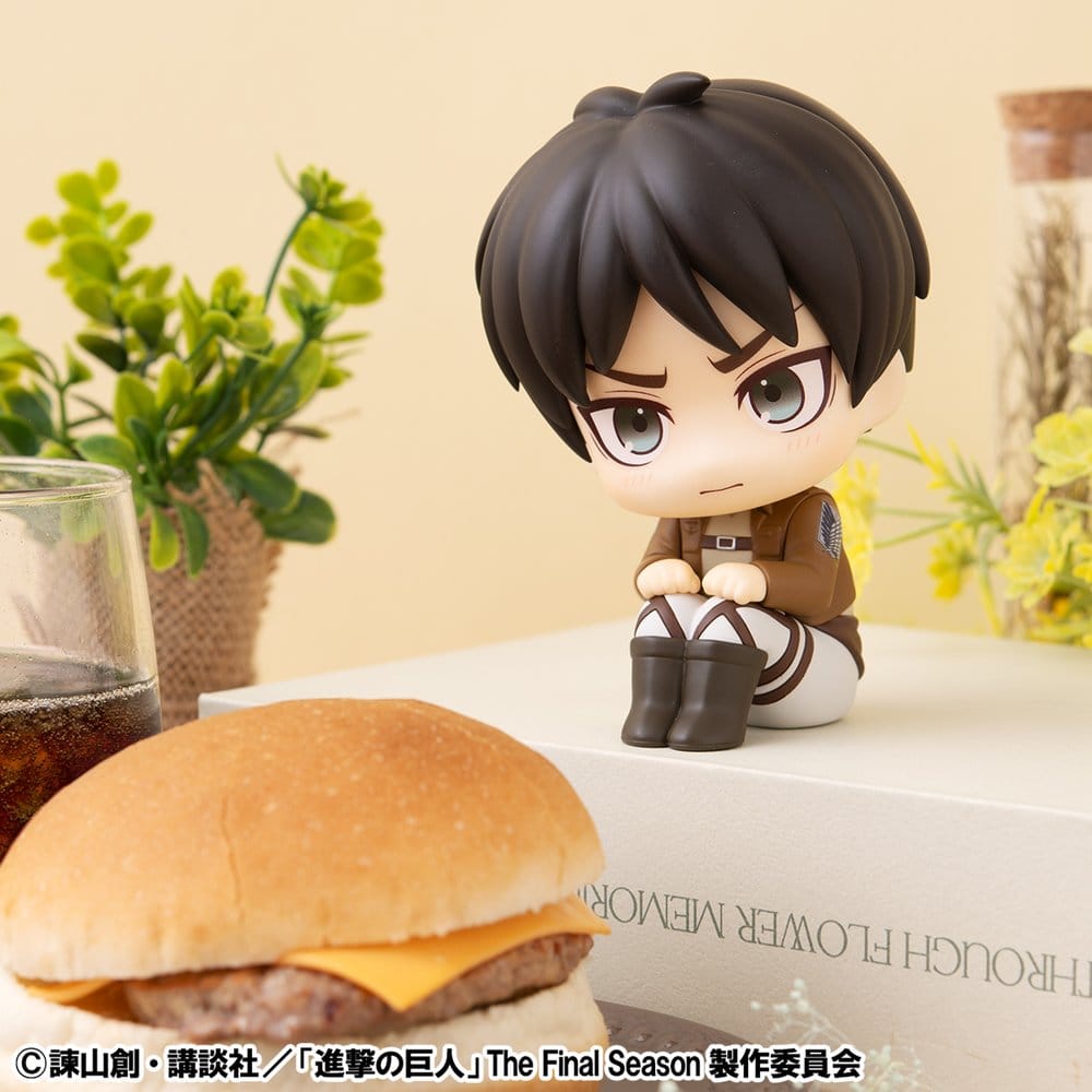 Attack on Titan Lookup figurine PVC Eren Jaeger Grumpy Ver. 11 cm
