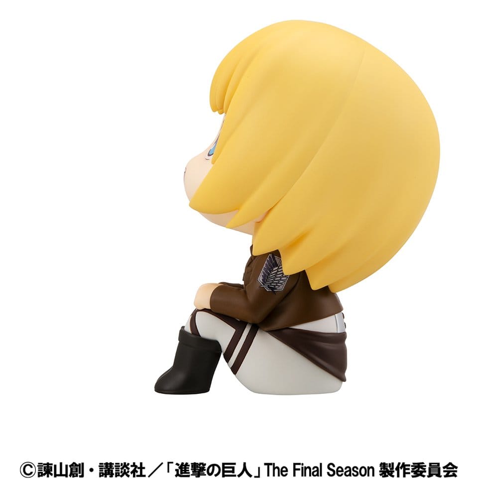 Attack on Titan Lookup pack de 2 figurines PVC Armin Arlert & Eren Yeager Grumpy Ver. 11 cm (with gift)