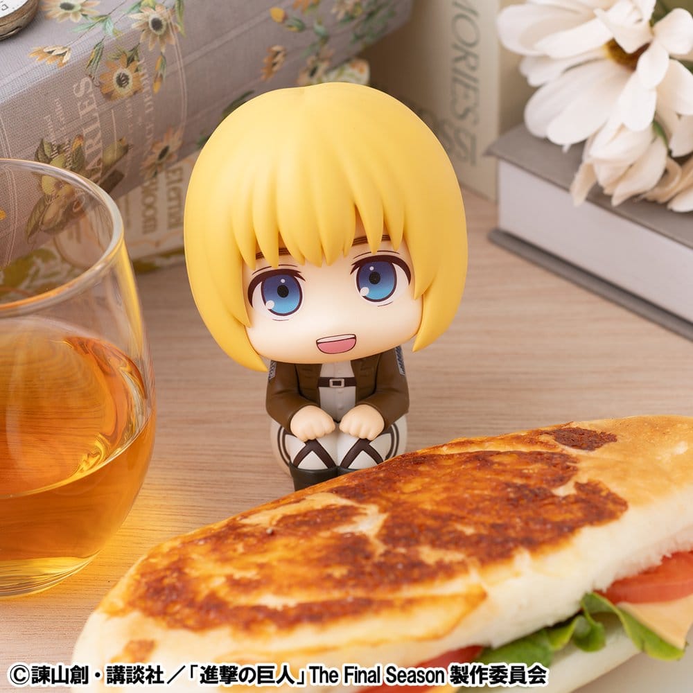 Attack on Titan Lookup pack de 2 figurines PVC Armin Arlert & Eren Yeager Grumpy Ver. 11 cm (with gift)