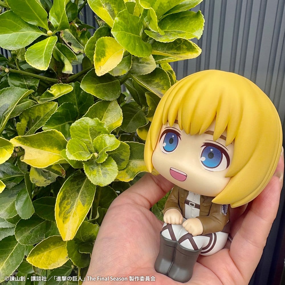 Attack on Titan Lookup pack de 2 figurines PVC Armin Arlert & Eren Yeager Grumpy Ver. 11 cm (with gift)