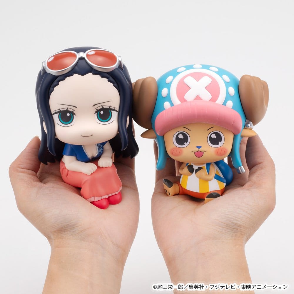 One Piece Lookup pack de 2 figurines PVC Nico Robin & Tony Tony Chopper Excited Ver. 11 cm (with gift)