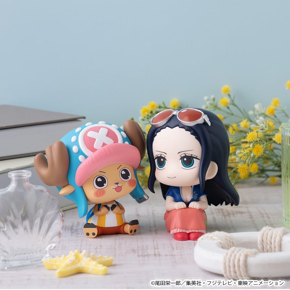 One Piece Lookup pack de 2 figurines PVC Nico Robin & Tony Tony Chopper Excited Ver. 11 cm (with gift)
