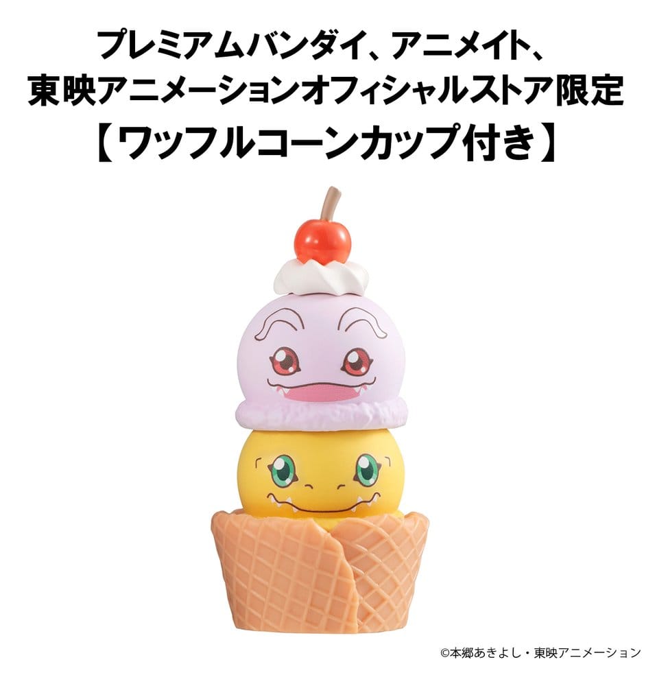 Digimon Adventure Tsumichen Stack up & Change pack de 8 minifigurines 8 cm (with gift)