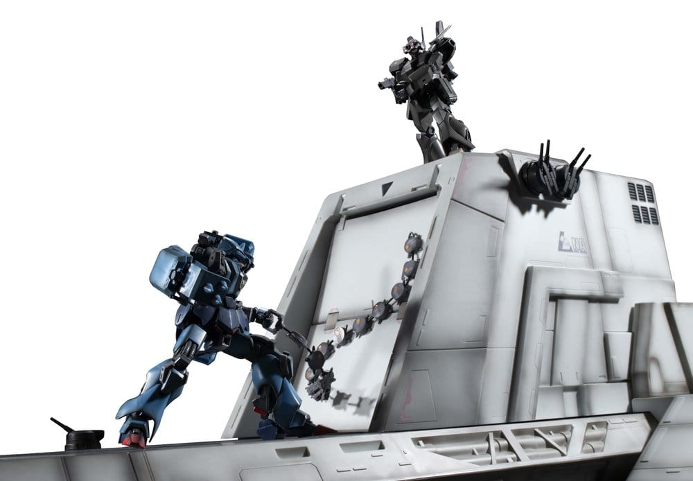 Gundam Unicorn diorama 1/144 Scale Realistic Model Series Nahel Argama Catapult Deck (UC ver.) 138 cm