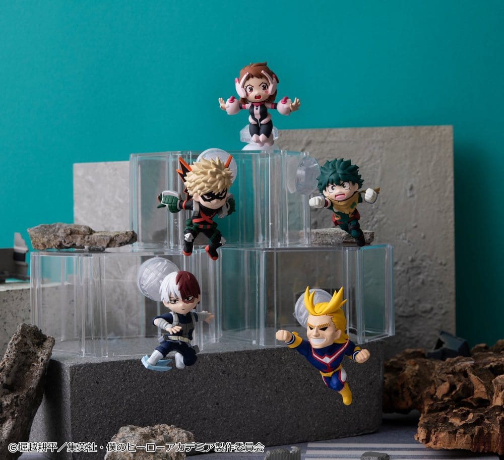 My Hero Academia Blind Boxes présentoir figurines mini Tobimas 5 cm (6)