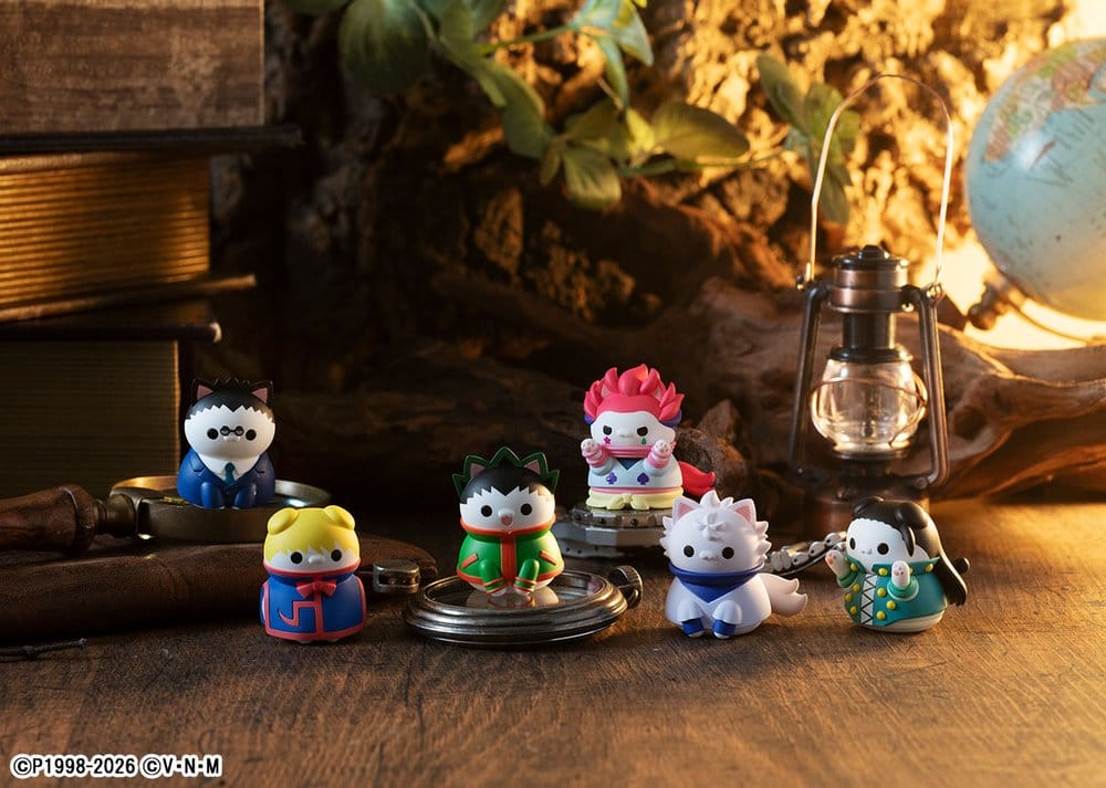 Hunter x Hunter Blind Box assortiment figurines mini Mega Cat Project Nyanter x Nyanter Hunter x Cat 3 cm (8)