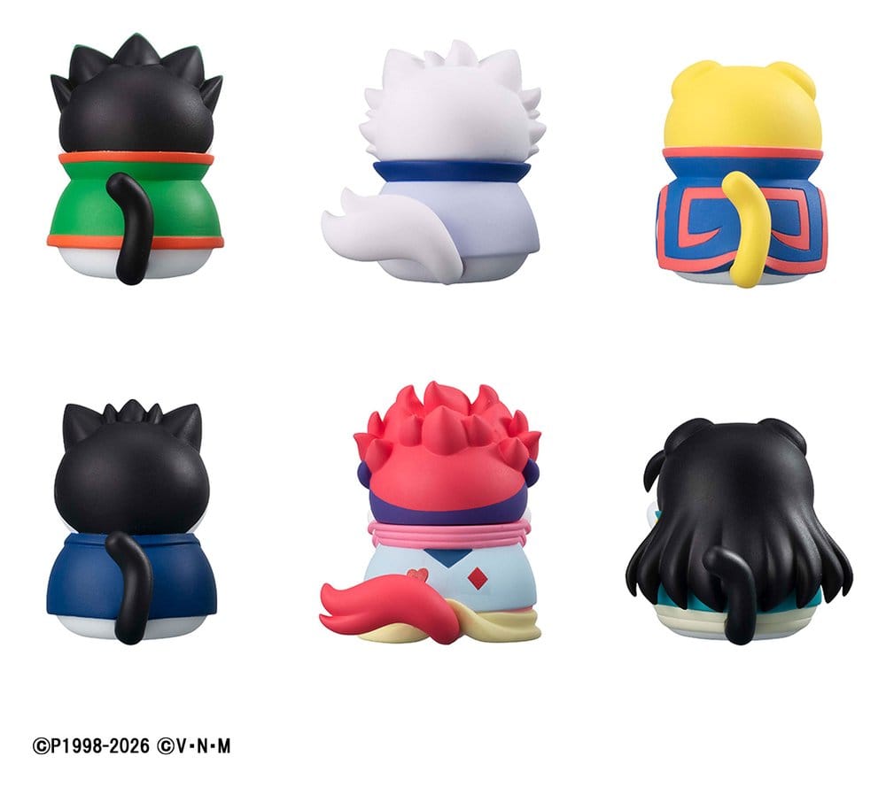 Hunter x Hunter Blind Box assortiment figurines mini Mega Cat Project Nyanter x Nyanter Hunter x Cat 3 cm (8)