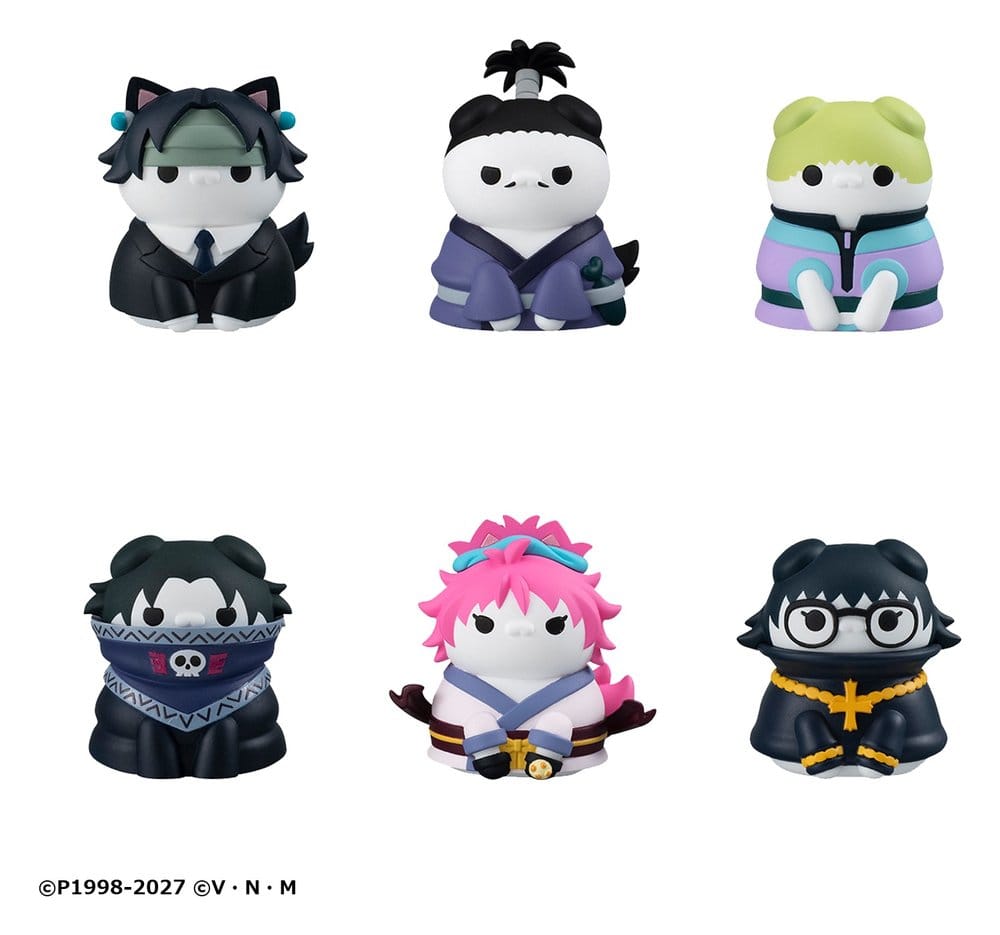 Hunter x Hunter Blind Box présentoir figurines mini Mega Cat Project Nyanter x Nyanter the Phantom Troupe x Cat 3 cm (8)