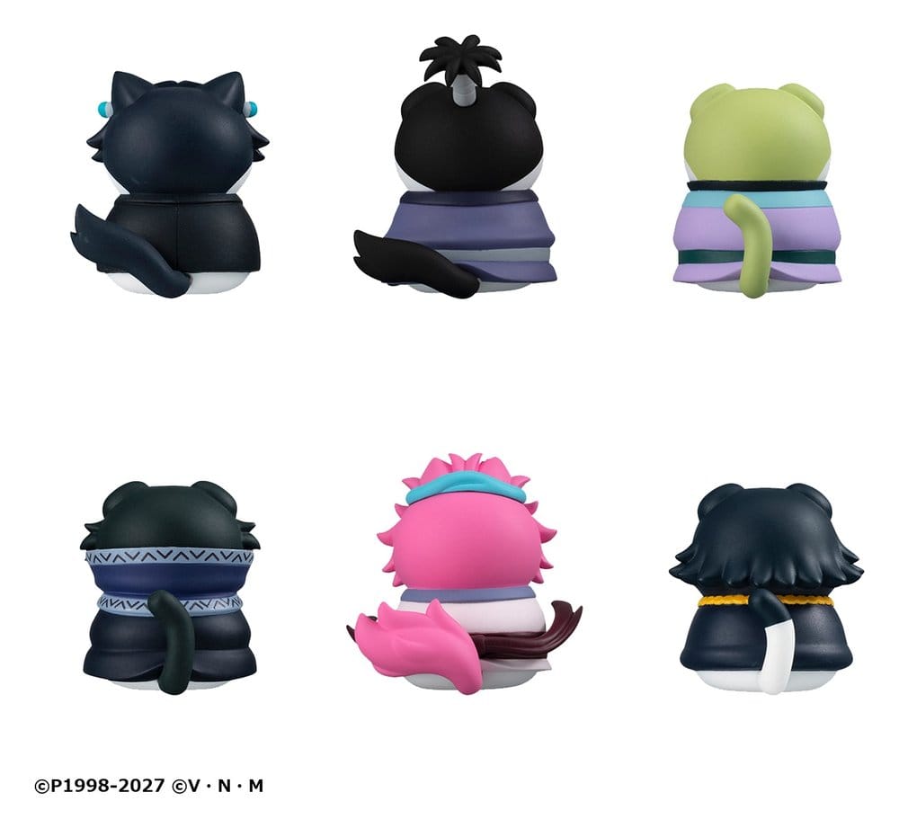 Hunter x Hunter Blind Box présentoir figurines mini Mega Cat Project Nyanter x Nyanter the Phantom Troupe x Cat 3 cm (8)