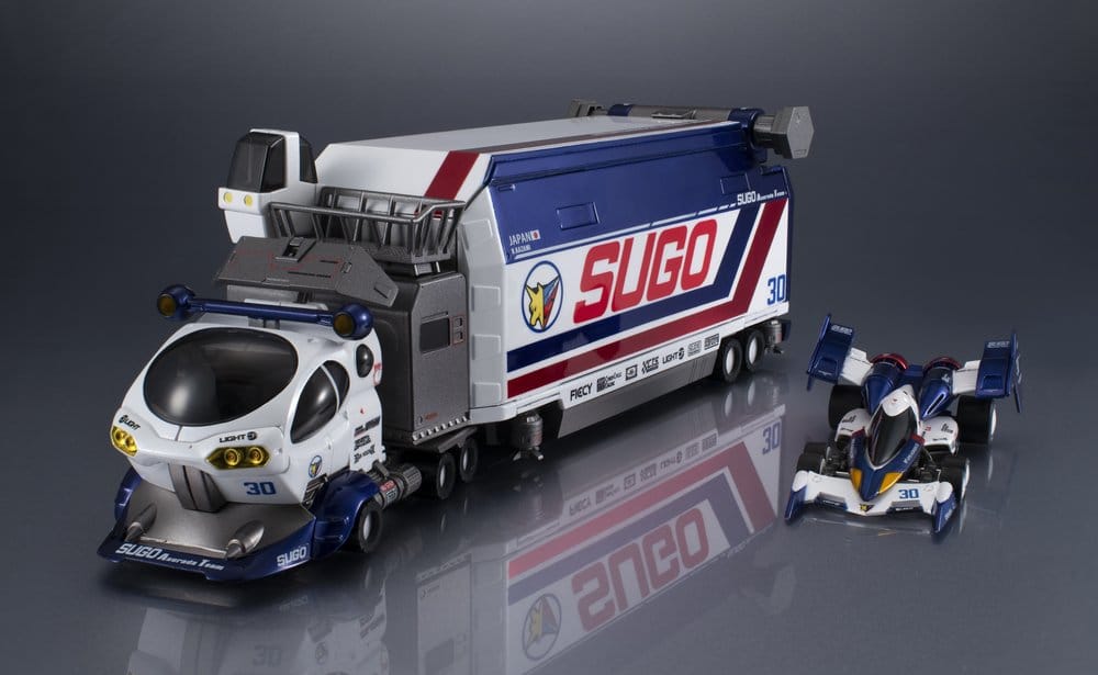 Future GPX Cyber Formula Collection pack de 2 véhicules Sugolegerd 10V5000 & Super Asurada 01 Circuit Mode -Heritage Edition- DX 22 cm (with gift)