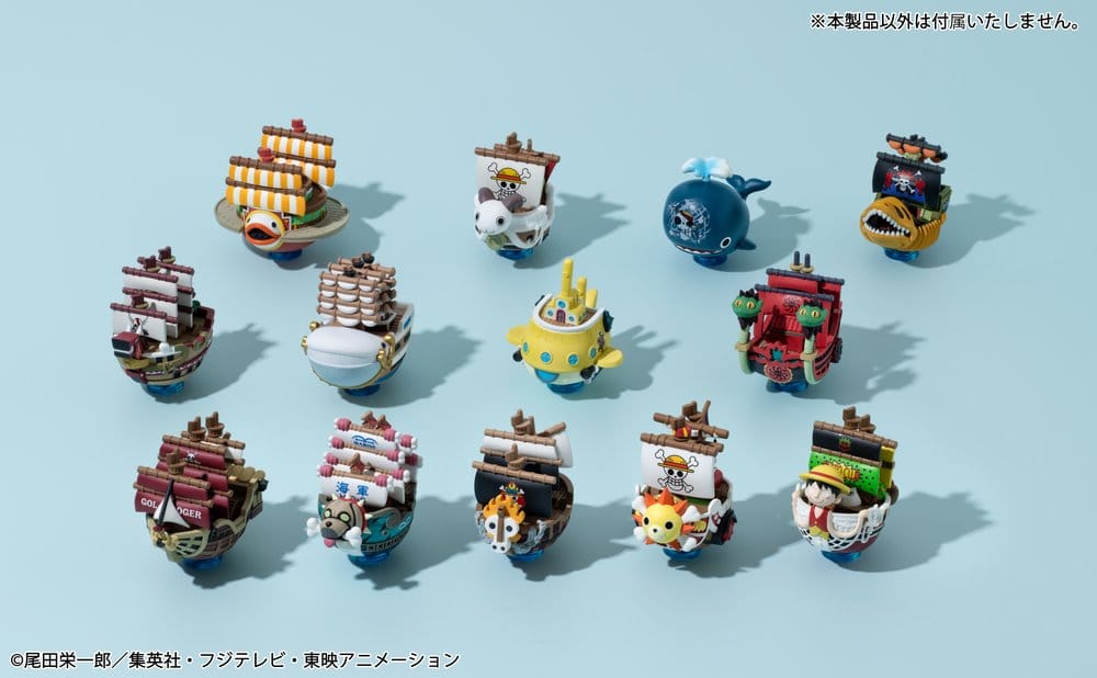 One Piece Blind Box présentoir figurines mini YuraColle Series Grand Line Collection Vol.3 6 cm (6)