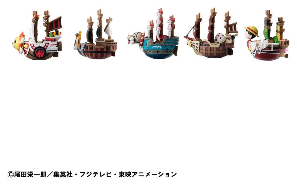 One Piece Blind Box présentoir figurines mini YuraColle Series Grand Line Collection Vol.3 6 cm (6)