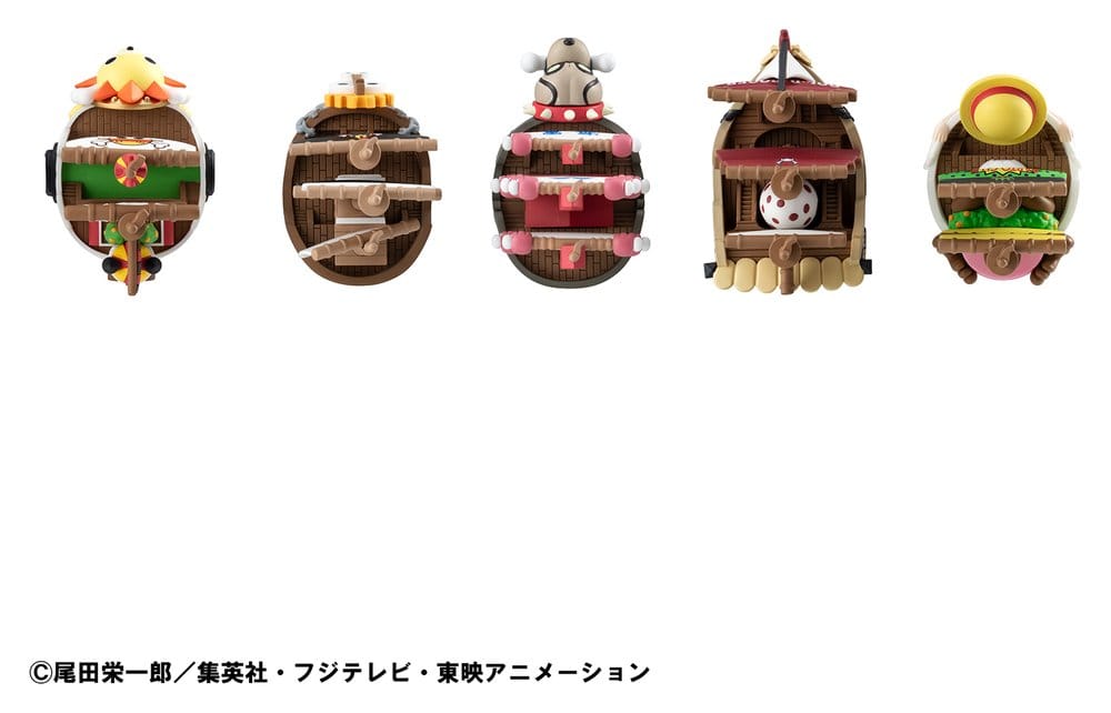 One Piece Blind Box présentoir figurines mini YuraColle Series Grand Line Collection Vol.3 6 cm (6)