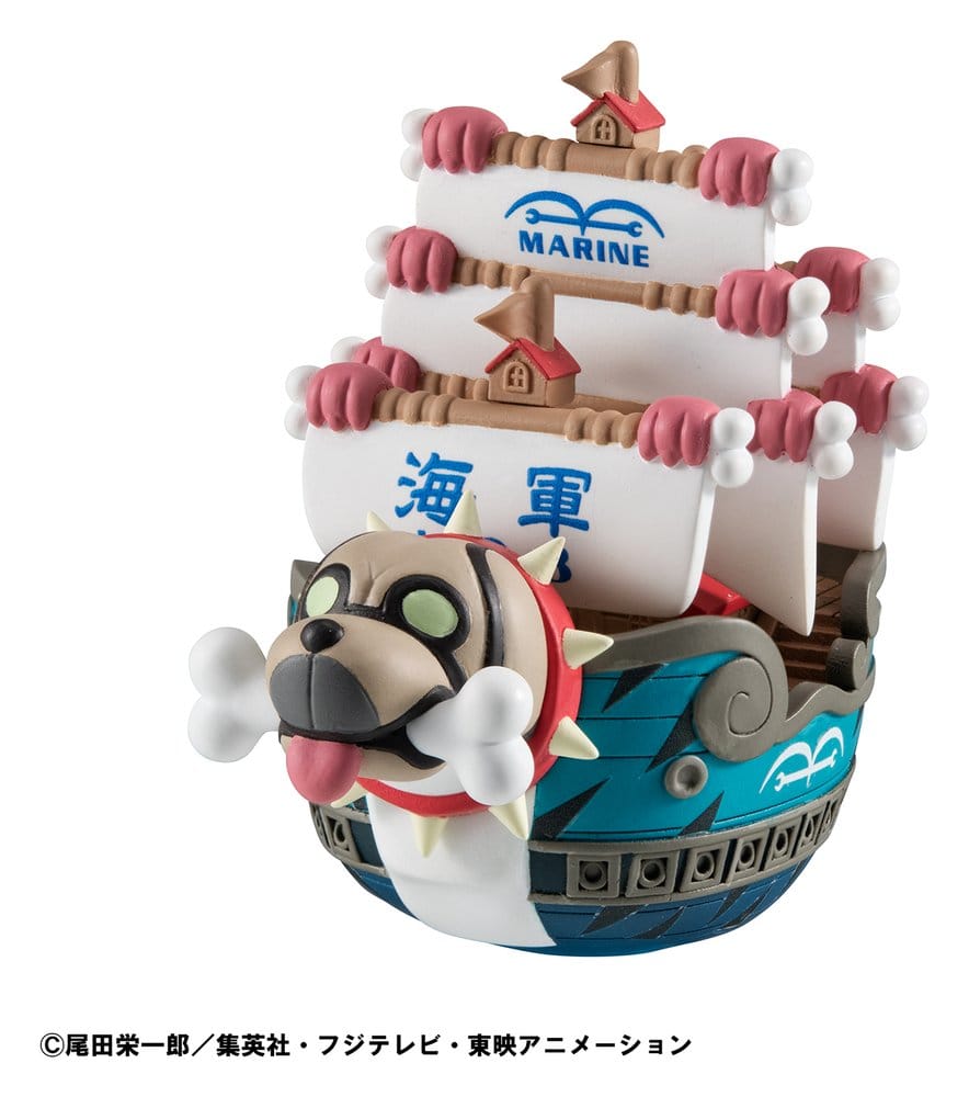 One Piece YuraColle Series pack 6 figurines mini Grand Line Collection Set Vol.3 6 cm