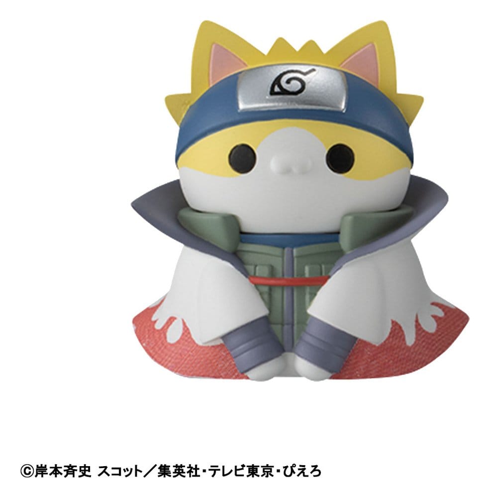 Naruto Shippuden Blind Box présentoir figurines mini Mega Cat Project Nyaruto! Once upon a time in Konoha village 3 cm (8) (Repeat)