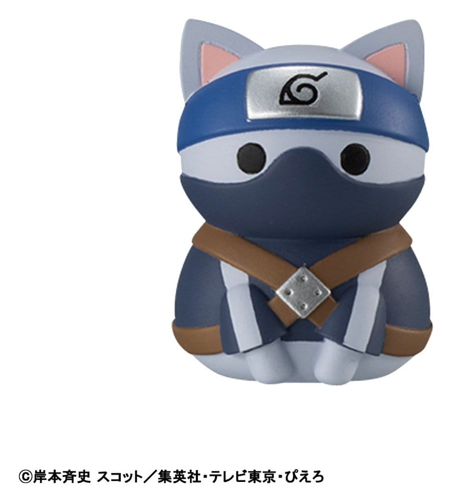 Naruto Shippuden Blind Box présentoir figurines mini Mega Cat Project Nyaruto! Once upon a time in Konoha village 3 cm (8) (Repeat)