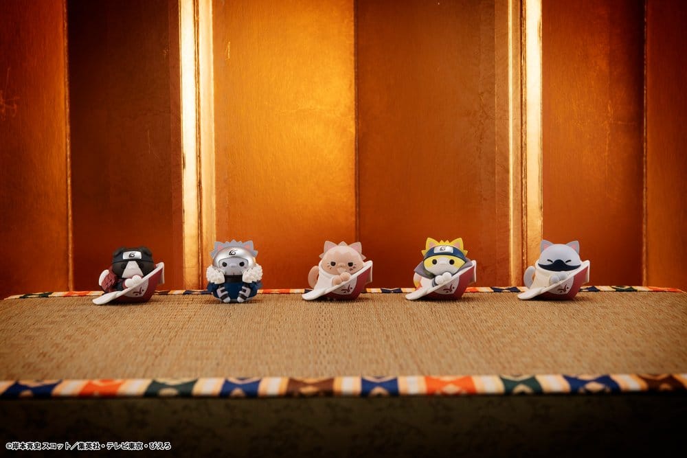 Naruto Shippuden Blind Box assortiment figurines mini Mega Cat Project Nyaruto! The bond between master and disciple ver. (8) (Repeat)
