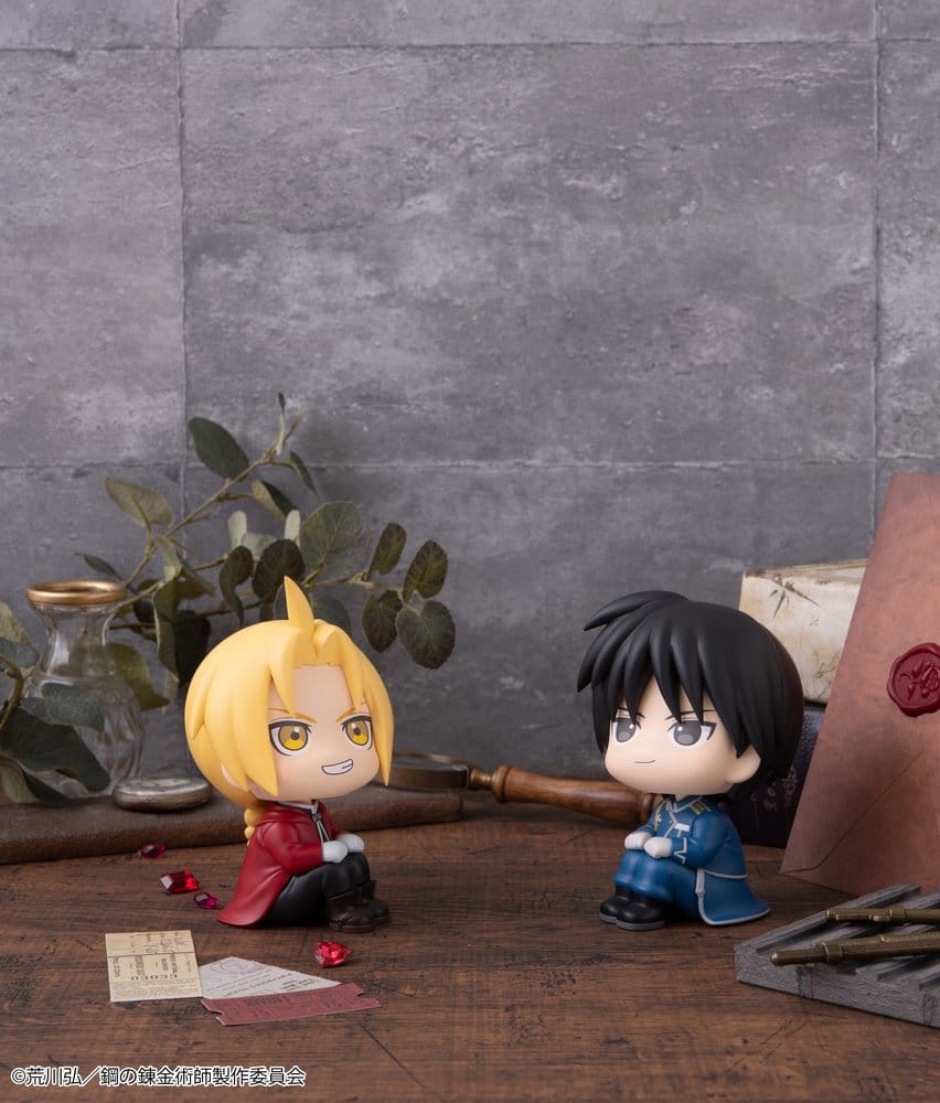 Fullmetal Alchemist pack 2 figurines PVC Look Up Edward Elric & Roy Mustang 11 cm (with gift)