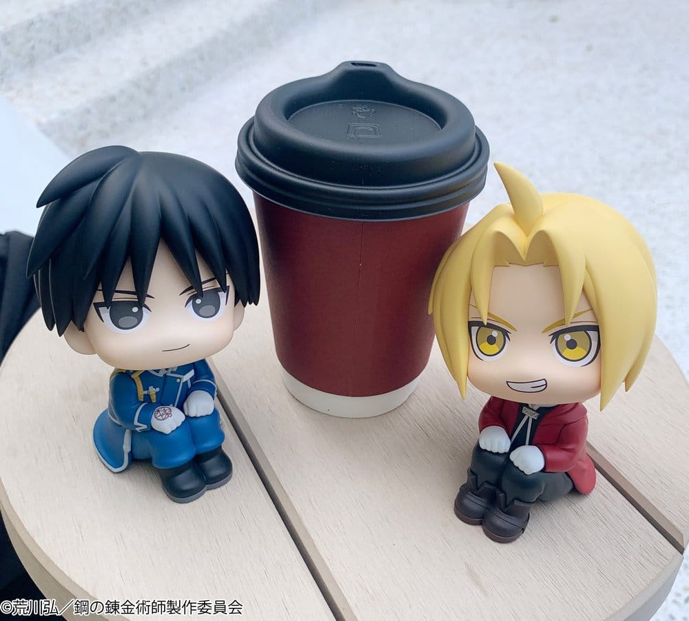 Fullmetal Alchemist pack 2 figurines PVC Look Up Edward Elric & Roy Mustang 11 cm (with gift)