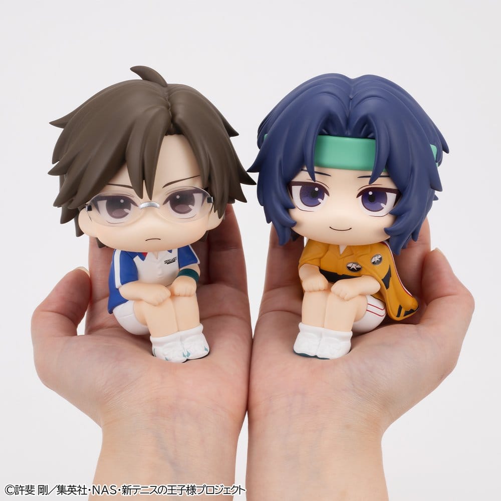 The New Prince of Tennis pack 2 figurines PVC Look Up Kunimitsu Tezuka & Seiichi Yukimura 11 cm (with gift)