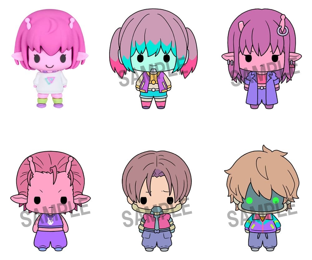 Milky Subway Blind Box assortiment figurines mini Chokorin Collection The Galactic Limited Express (6)