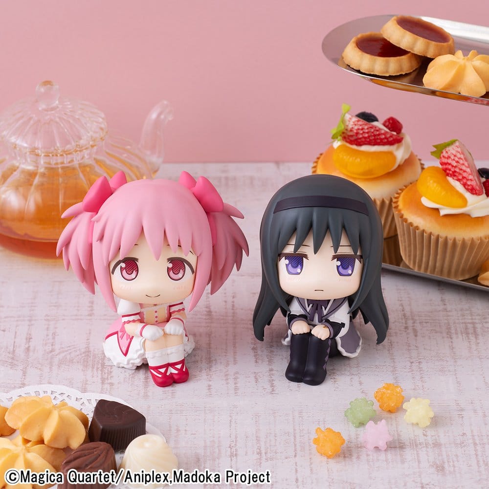 Puella Magi Madoka Magica pack 2 figurines PVC Look Up Madoka Kaname & Homura Akemi 11 cm (with gift)