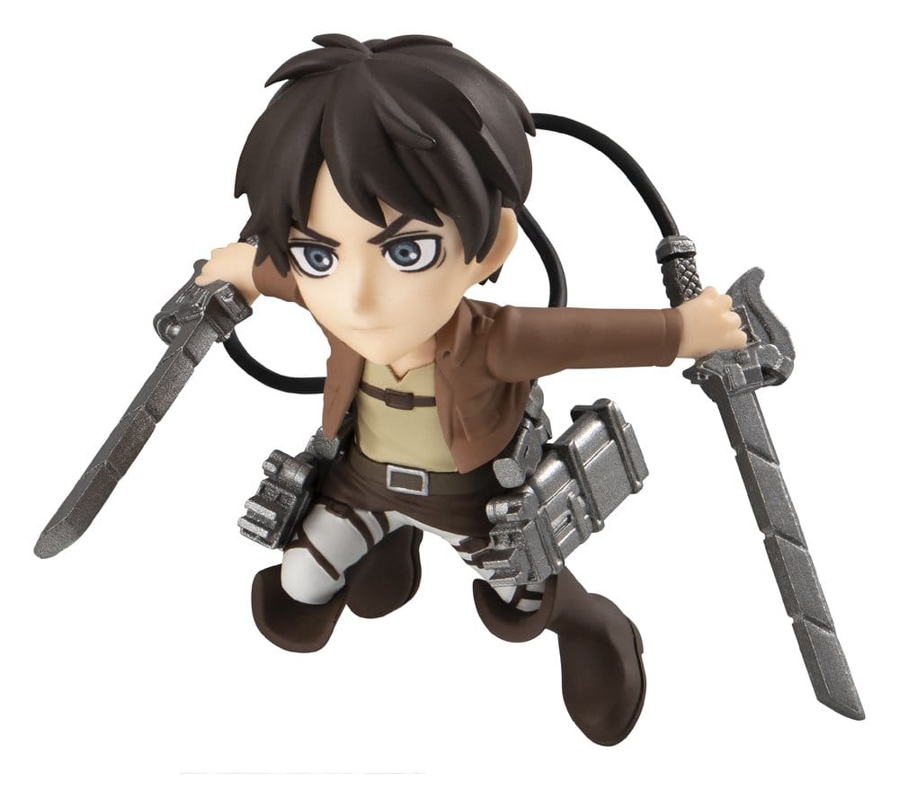 Attack on Titan Tobimas figurines mini Pack de 6 (with gift)