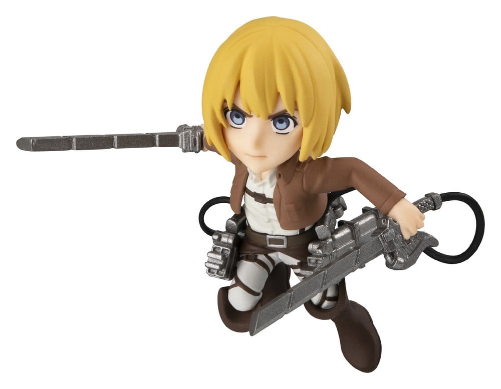 Attack on Titan Tobimas figurines mini Pack de 6 (with gift)