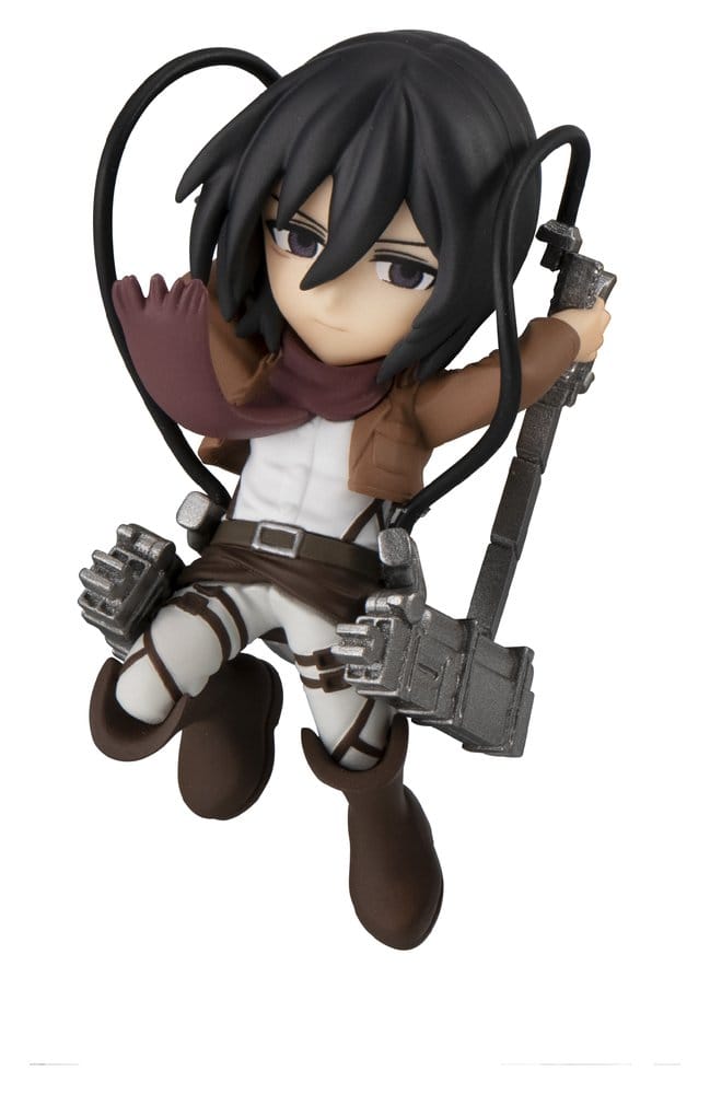 Attack on Titan Tobimas figurines mini Pack de 6 (with gift)