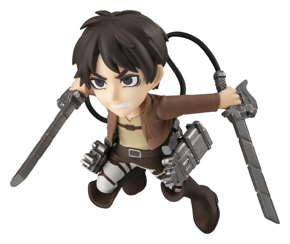 Attack on Titan Tobimas figurines mini Pack de 6 (with gift)