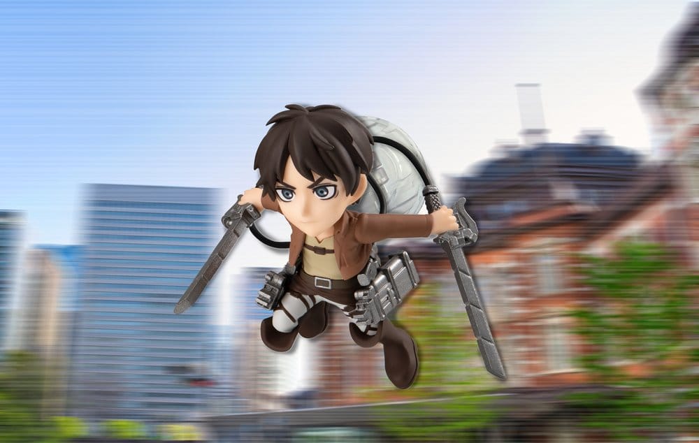 Attack on Titan Tobimas figurines mini Pack de 6 (with gift)