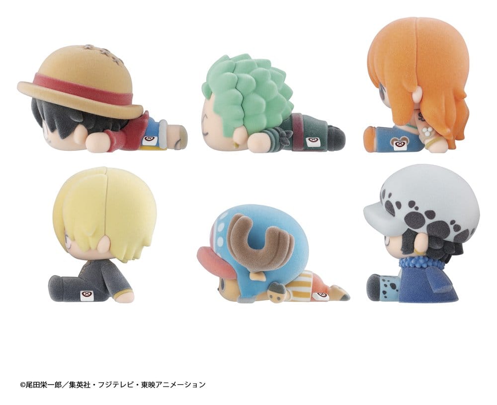 One Piece Nuippo présentoir de mini-figurines Boîte Mystère 6 cm (6)