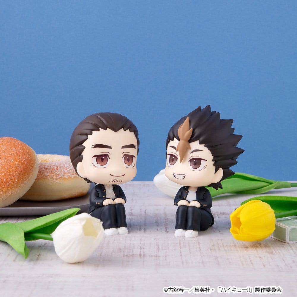 Haikyu!! pack 2 figurines PVC Look Up Yu Nishinoya & Asahi Azumane 11 cm (with gift)