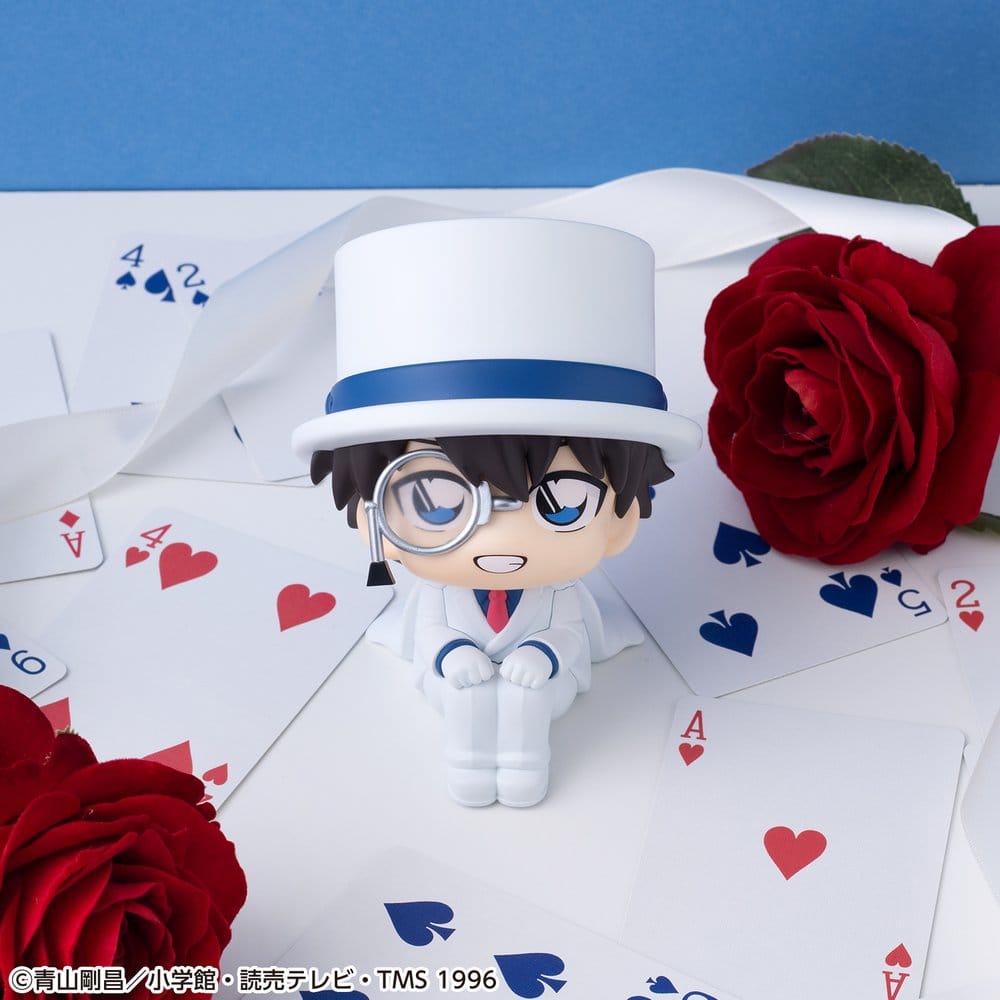 Detective Conan pack 2 figurines PVC Look Up Conan Edogawa & Kid the Phantom Thief 11 cm (with gift)