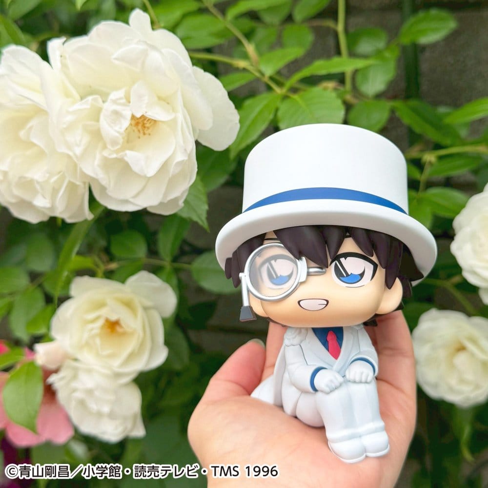 Detective Conan pack 2 figurines PVC Look Up Conan Edogawa & Kid the Phantom Thief 11 cm (with gift)
