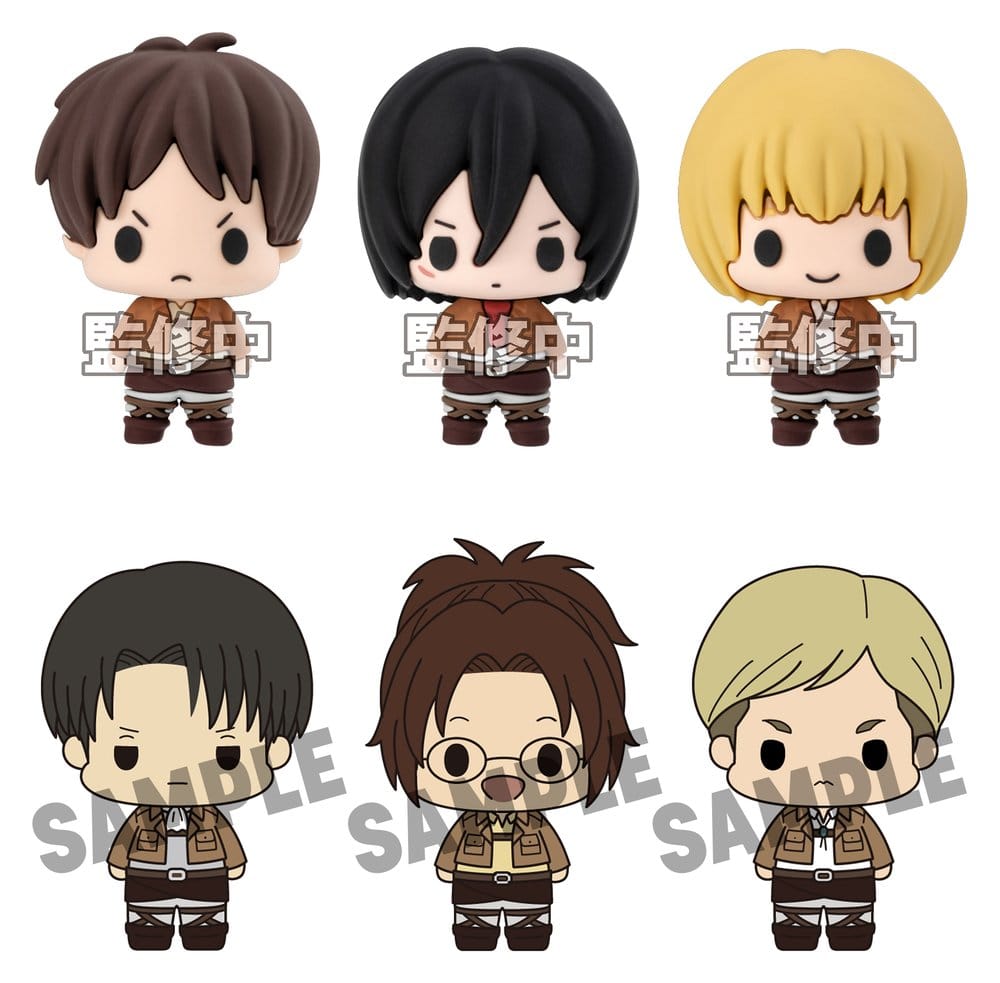 Attack on Titan Blind Box présentoir figurines mini Chokorin Collection 5 cm (6)