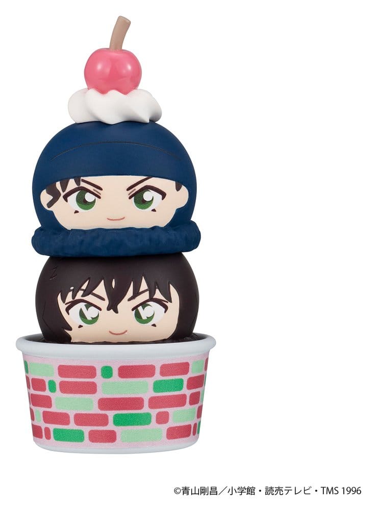 Detective Conan Blind Box assortiment figurines mini Tsumichen Stack up & Change 8 cm (6)