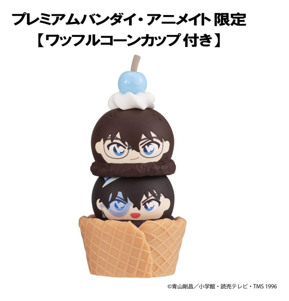 Detective Conan Blind Box assortiment figurines mini Tsumichen Stack up & Change 8 cm (6) (with gift)