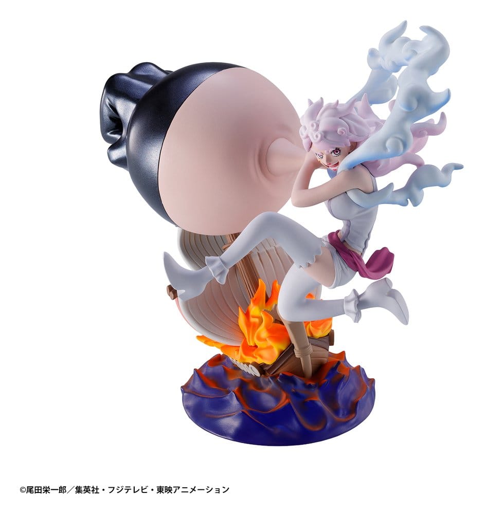 One Piece Blind Box présentoir figurines mini Petitrama series LOGBOX RE BIRTH Ver. Egghead 02 8 cm (4)