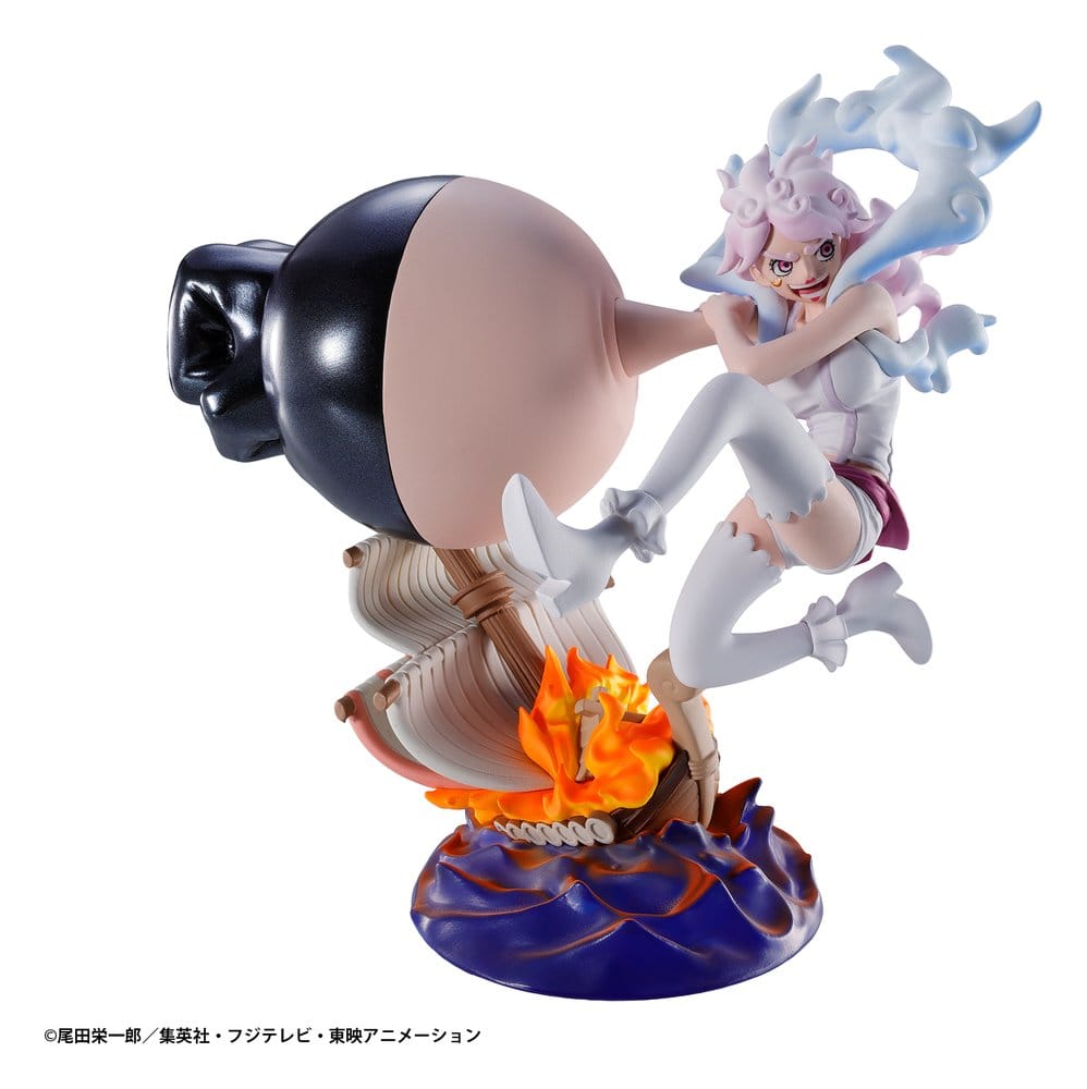 One Piece Blind Box présentoir figurines mini Petitrama series LOGBOX RE BIRTH Ver. Egghead 02 8 cm (4)