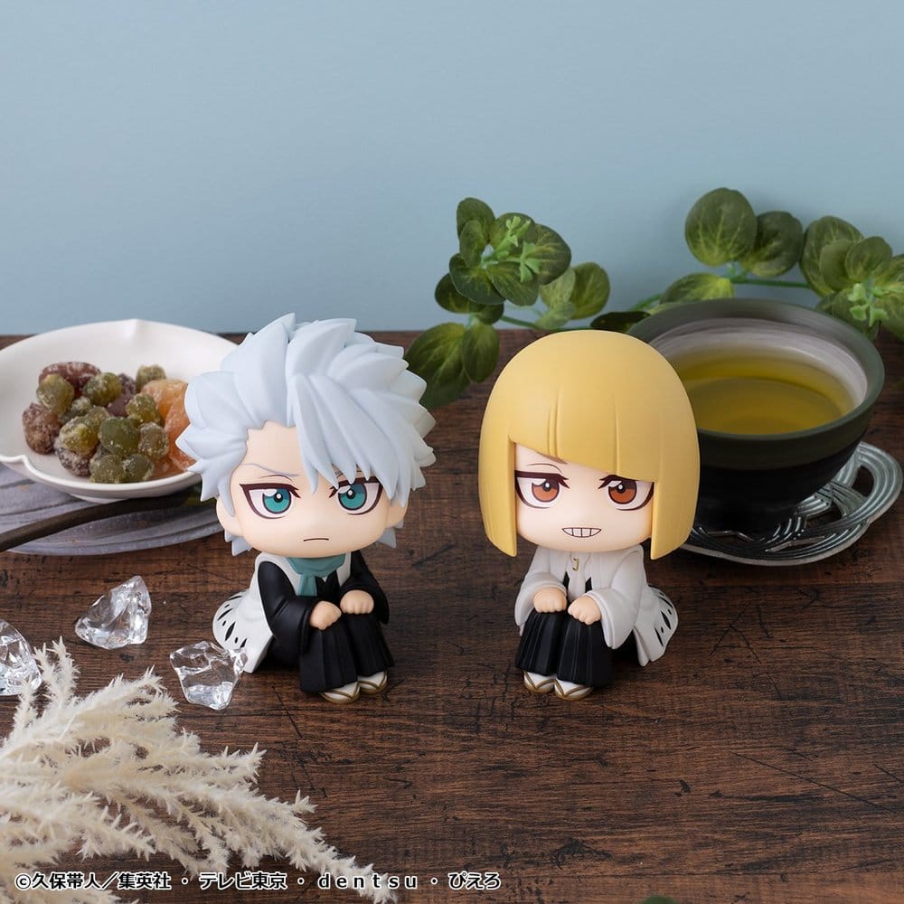 Bleach pack 2 figurines PVC Look Up Toshiro Hitsugaya & Shinji Hirako 11 cm (with gift)