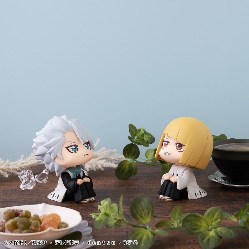 Bleach pack 2 figurines PVC Look Up Toshiro Hitsugaya & Shinji Hirako 11 cm (with gift)