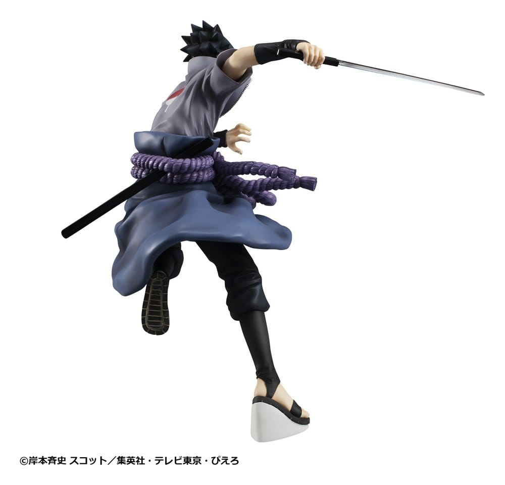 Naruto Shippuden figurine PVC G.E.M. Series Sasuke Uchiha Great Ninja War Ver. 23 cm (Repeat)