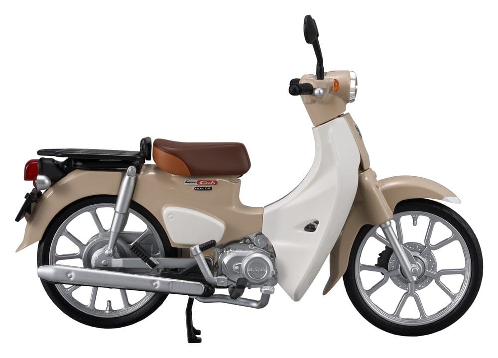 Honda Plastic Model Kit Kaitanics Super Cub 110 Virgin Beige